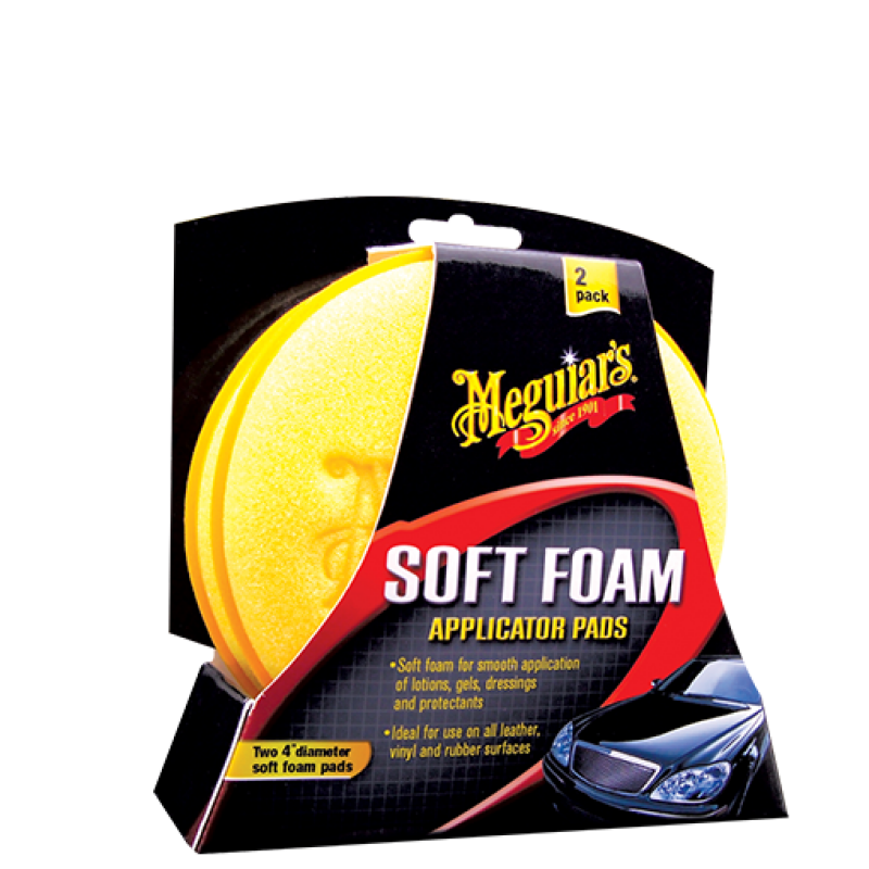 Meguiar’s Soft Foam Applicator Pad (2-pack) Breng product veilig en gemakkelijk aan